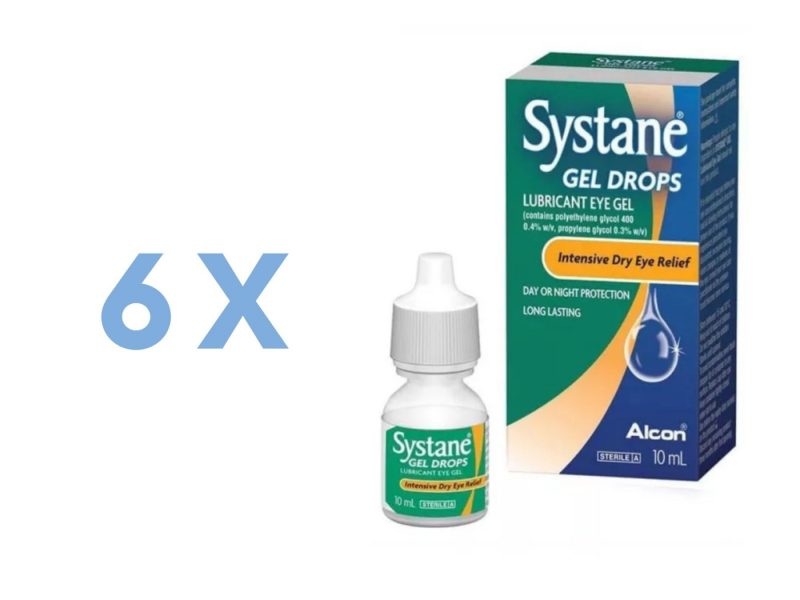 Systane Gel Drops (6 x 10 ml)