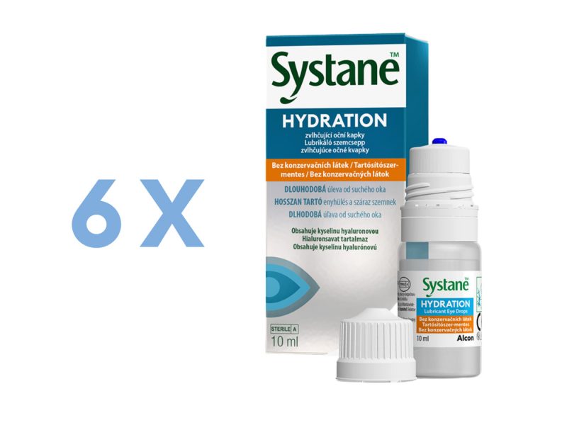 Systane Hydration preservative free (6 x 10 ml)