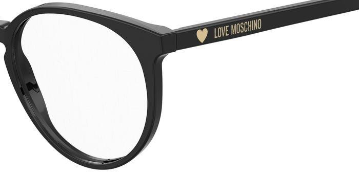 Armação de Óculos Moschino Love - Mol590 807 - Preto 52 - Armação