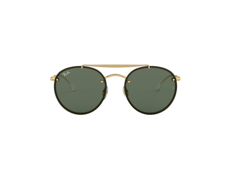 Ray-Ban Blaze Round Doublebridge RB 3614N 9140/71 54 Occhiali da Sole