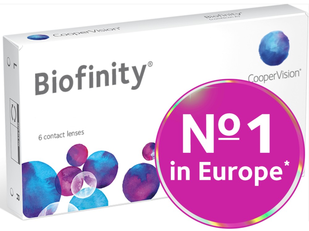 Biofinity (6 pz) Lenti a contatto mensili Comfilcon A