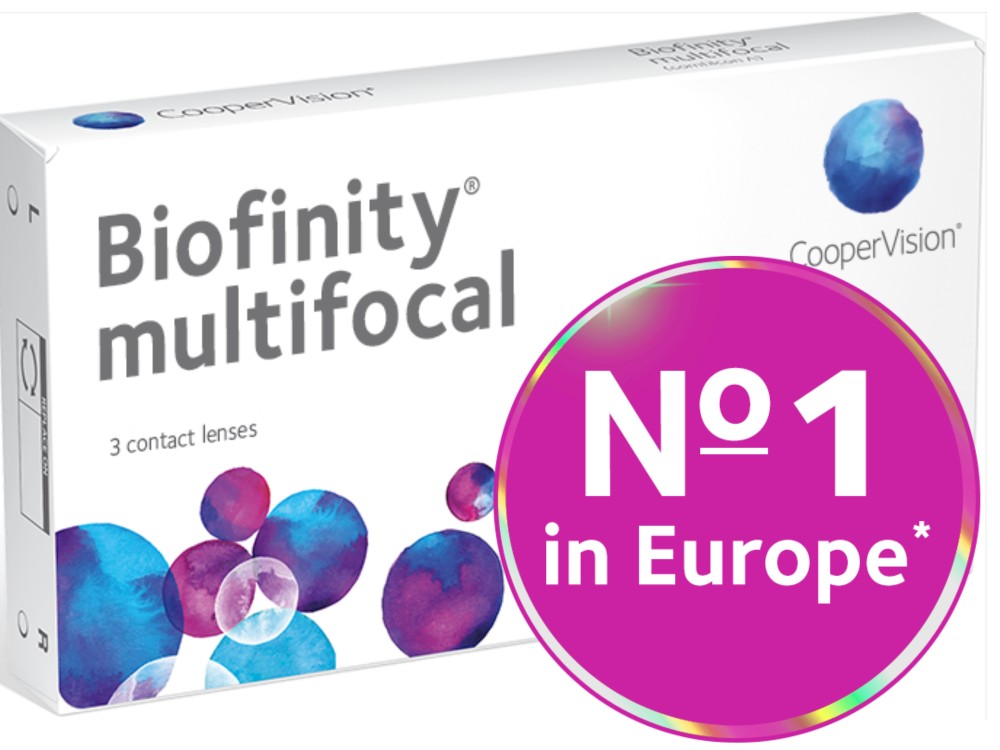 Biofinity Multifocal (3 pz) Lenti a contatto mensili Comfilcon A