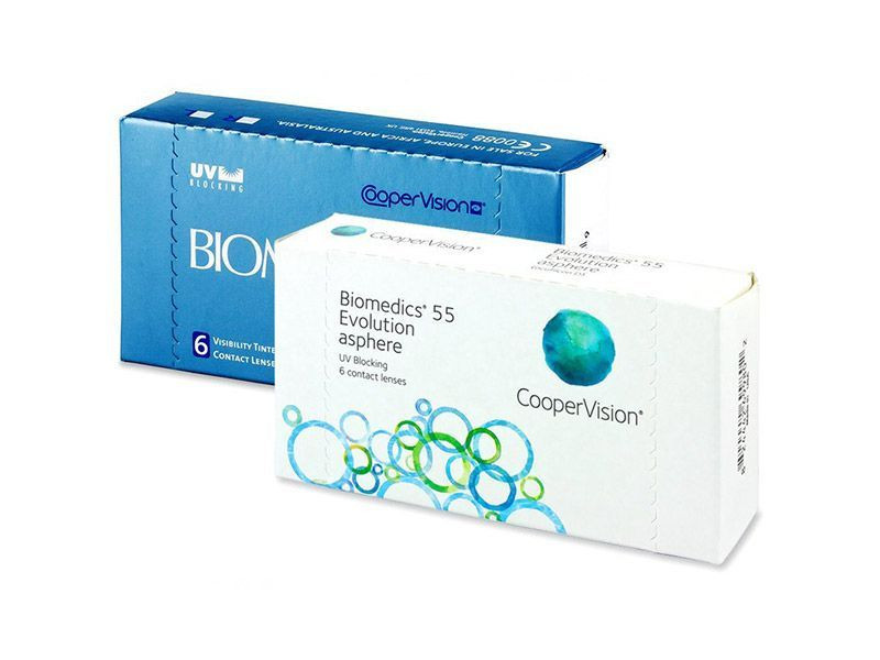 Biomedics 55 Evolution (6 pz) Lenti a contatto mensili Ocufilcon D